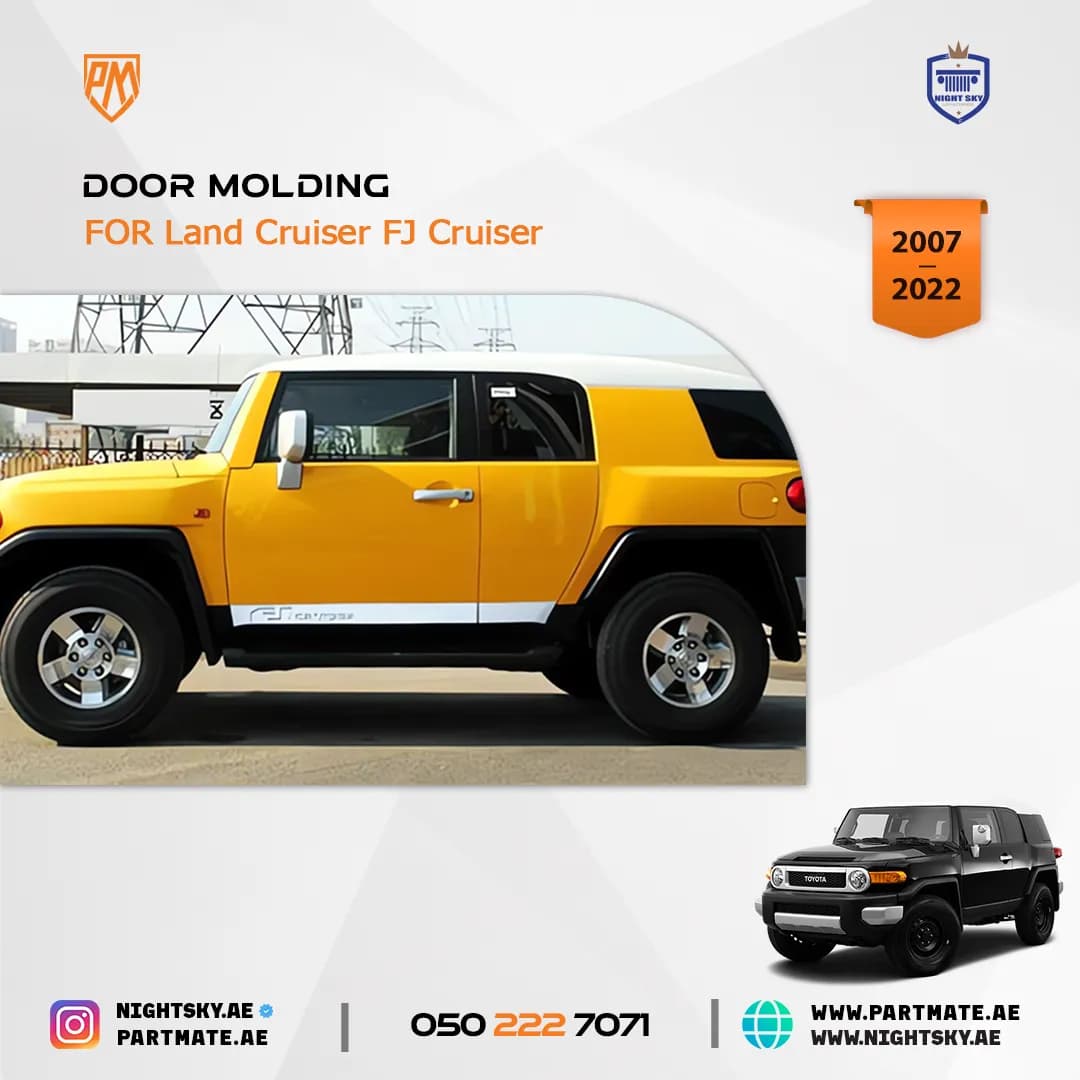 FJ Cruiser Door Molding