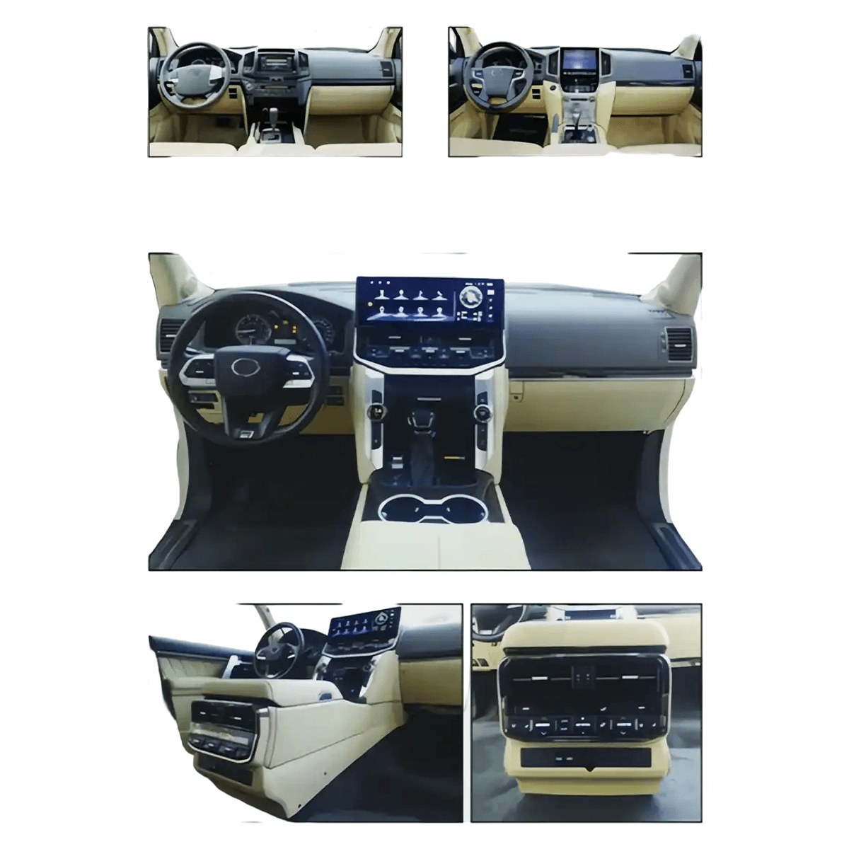 Toyota Land Cruiser LC200 to LC300 Interior Upgrade Kit – 2024 Conversion