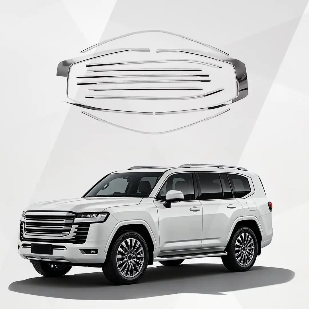 Toyota Land Cruiser LC300 Stainless Steel Window Trim