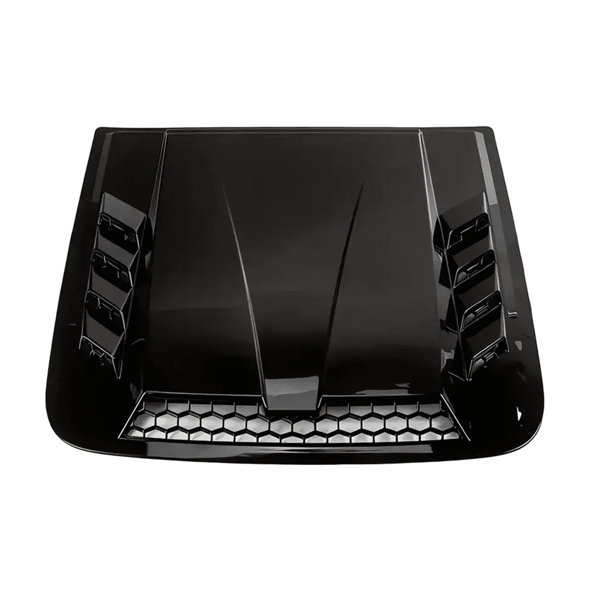 Universal Hood Ventilation Cover ABS Front Engine Airflow Inlet