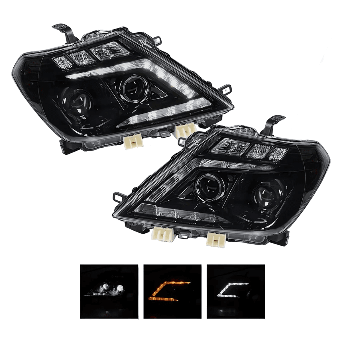 Nissan Patrol Y62 2010-2019 NISMO Style LED Headlights