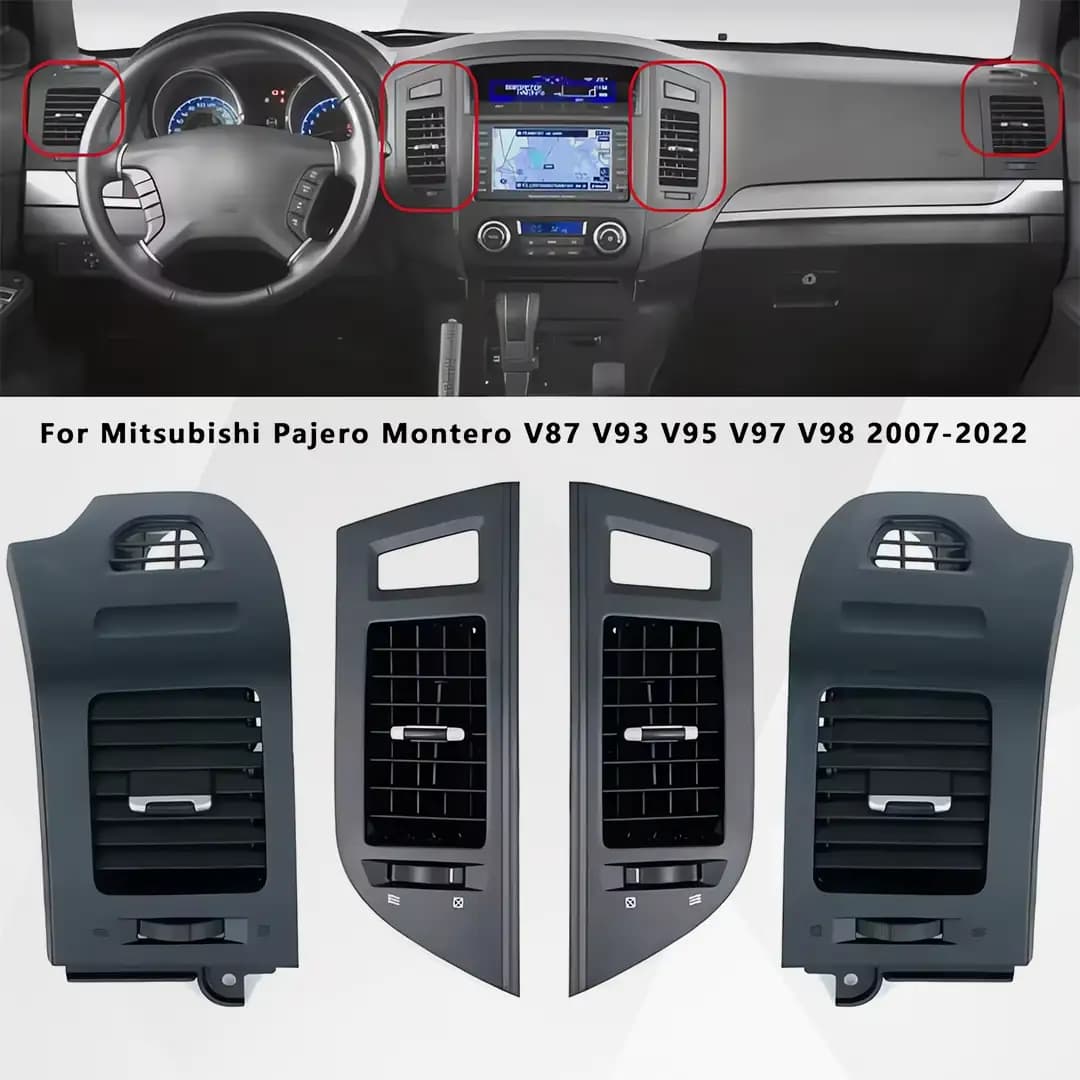 Mitsubishi Pajero 2007-2022 Air Vent Outlet Decoration