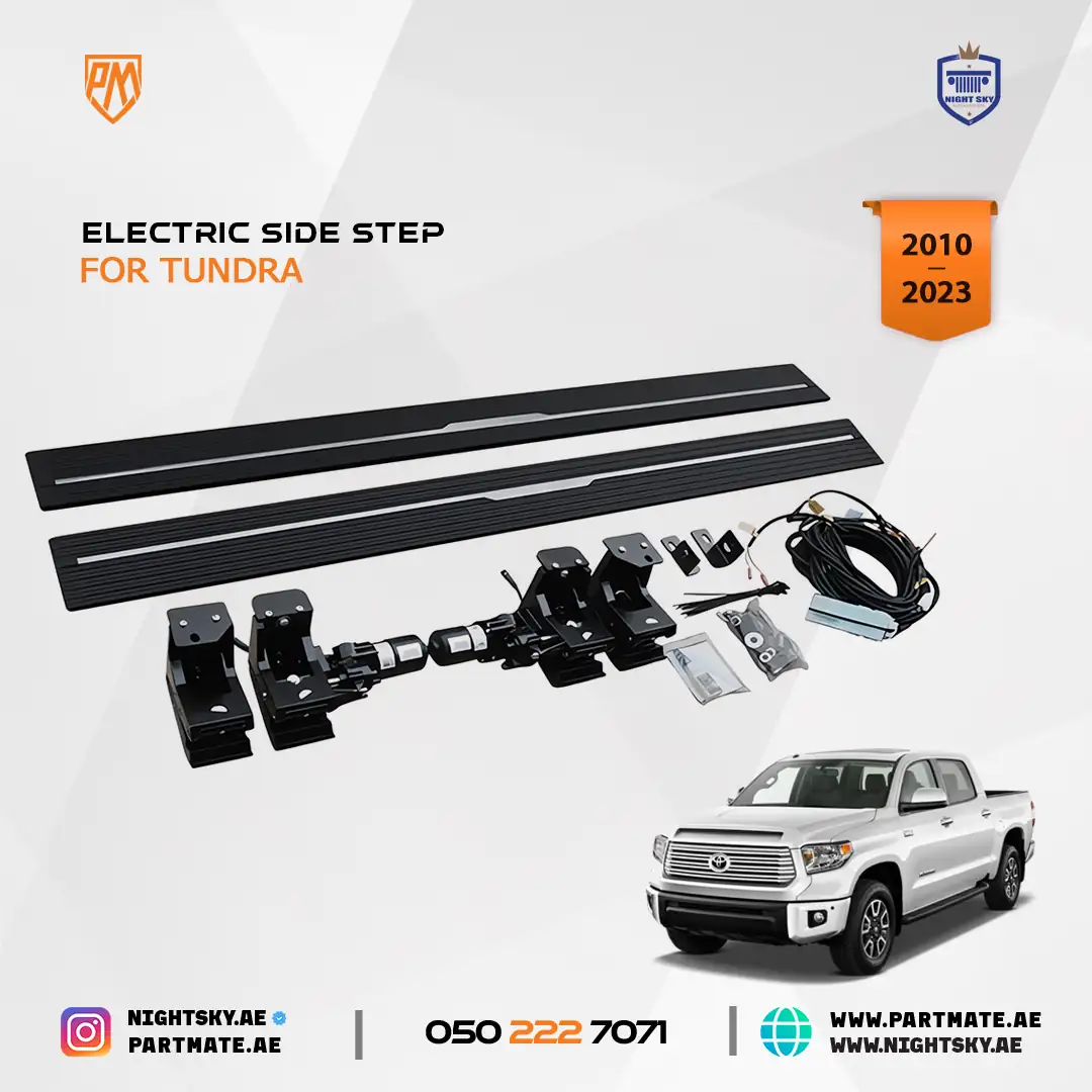 Electric Power Side Step Running Boards for Toyota Tundra