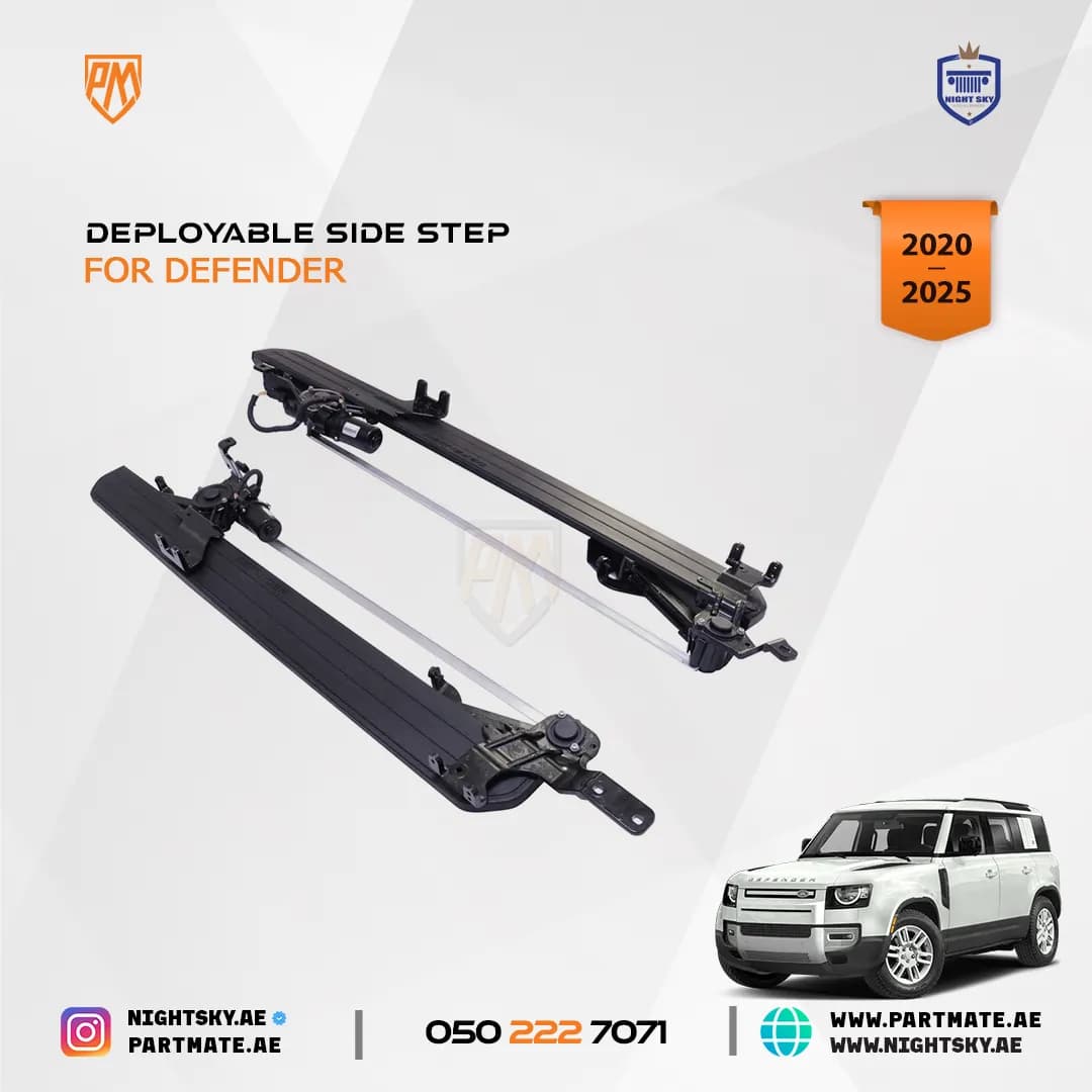 Land Rover Defender Deployable Side Step – VPLEP0394/VPLEP0393 (2020‑2025)