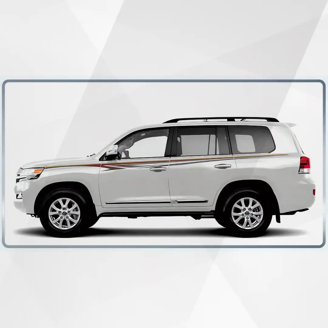 Toyota Land Cruiser LC200 GXR Side Stripes 2018