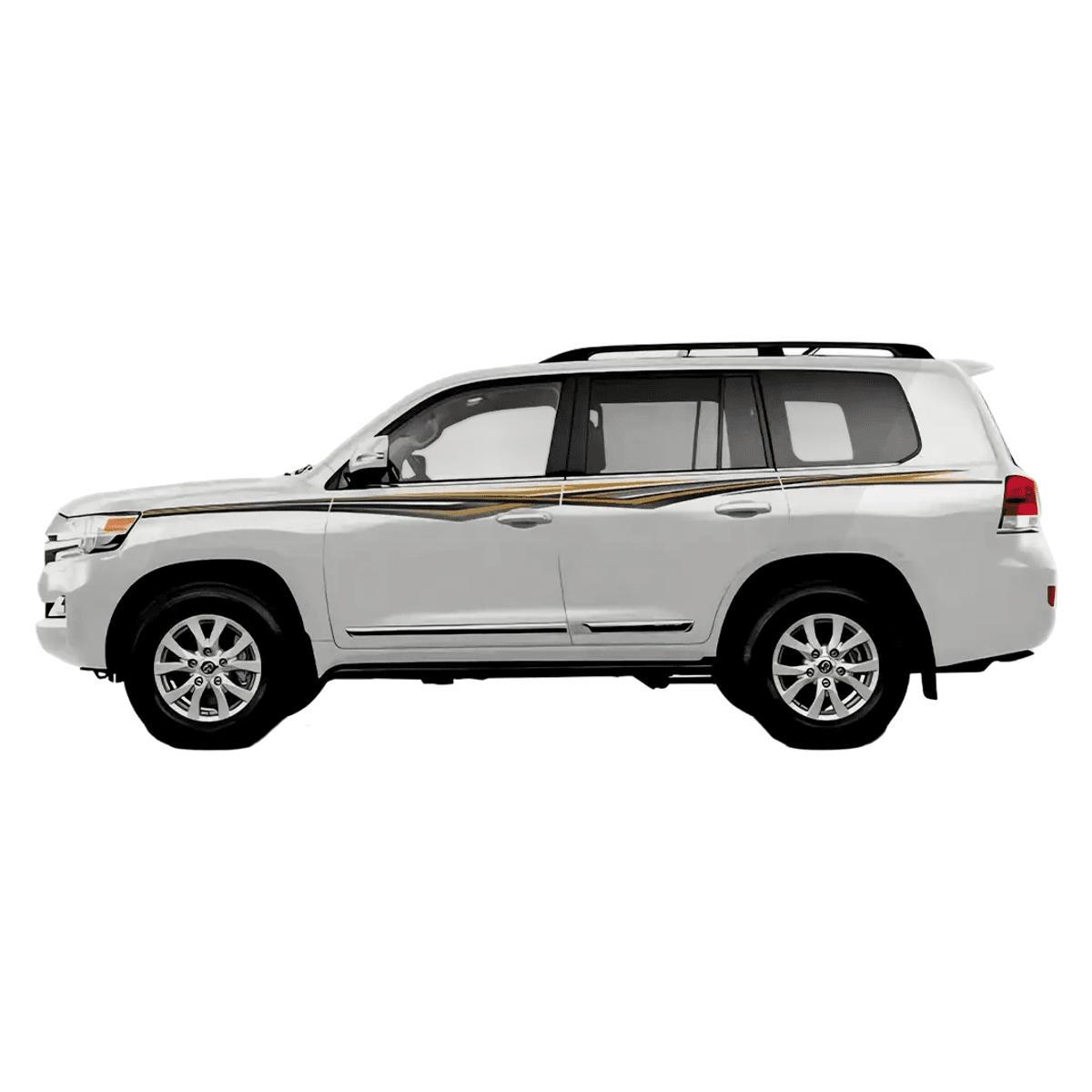 Toyota Land Cruiser LC200 VXR Side Stripes 2016