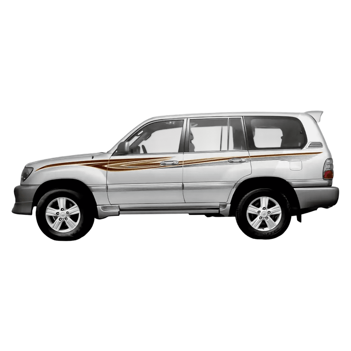 Toyota Land Cruiser 2007 GXR Sticker Decal Set
