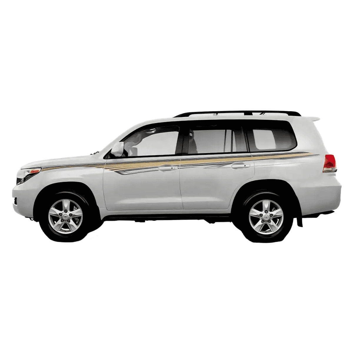 Toyota Land Cruiser 2010 VXR Sticker Decal Set
