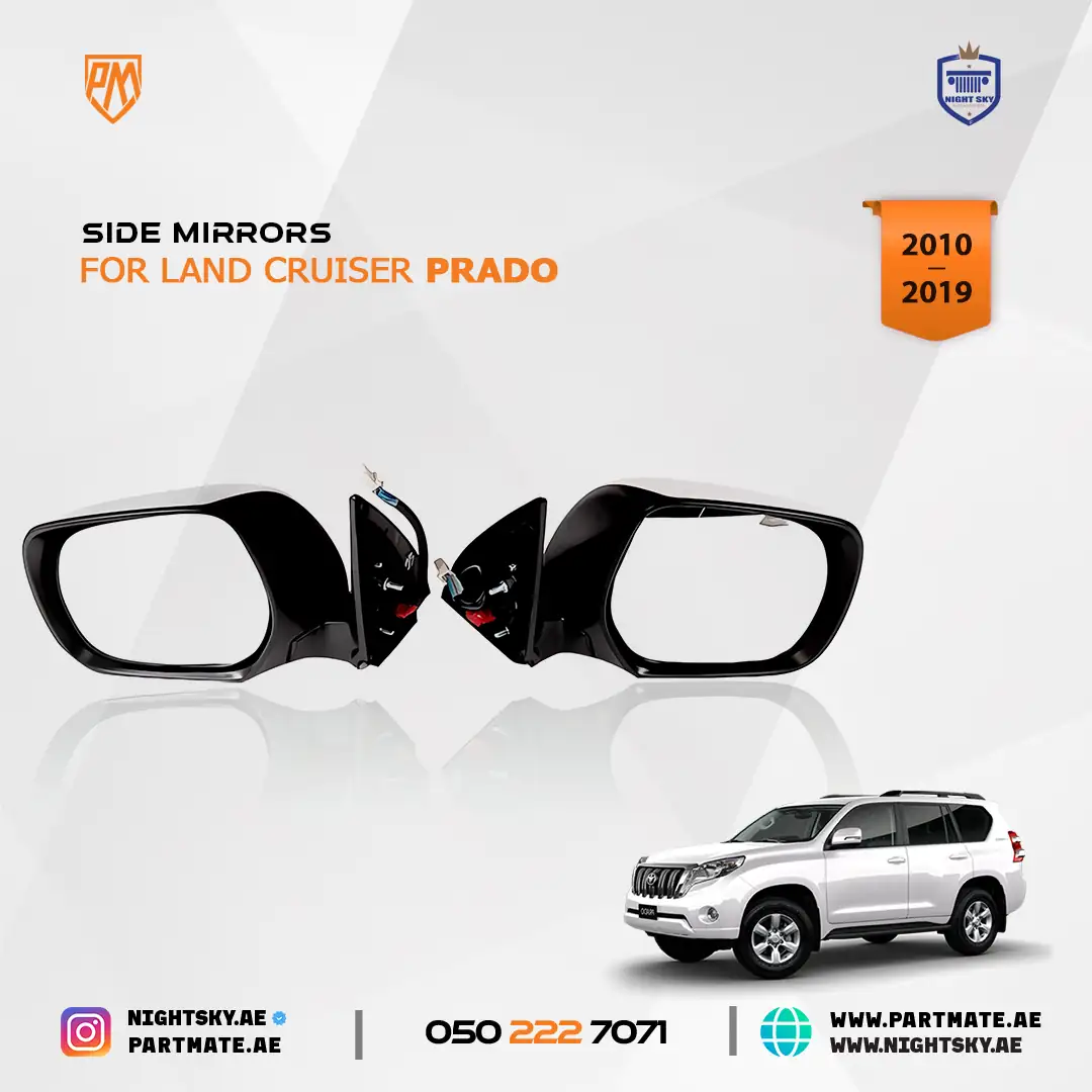 Toyota Land Cruiser Prado FJ150 2010-2014 Side Mirror