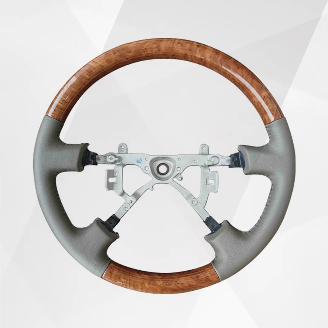 Toyota Land Cruiser FJ100 (2003-2007) Wooden Steering Wheel