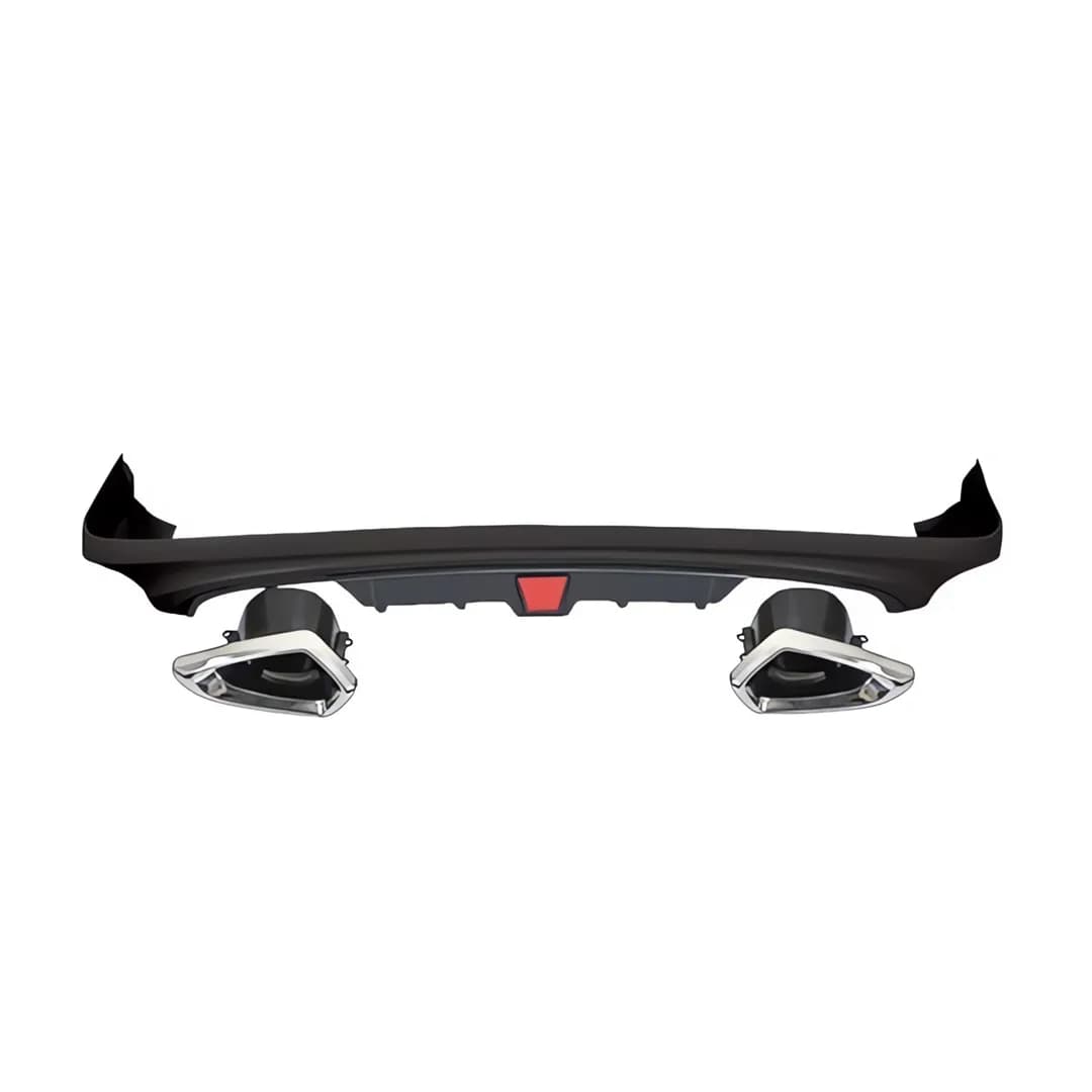 Toyota Land Cruiser (2008-2015) Rear Down Spoiler with Exhaust Pipe
