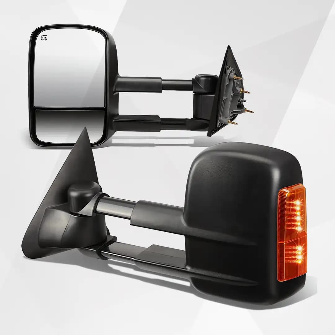 Chevy Silverado Sierra Powered Heated Towing Mirrors 2014-2018