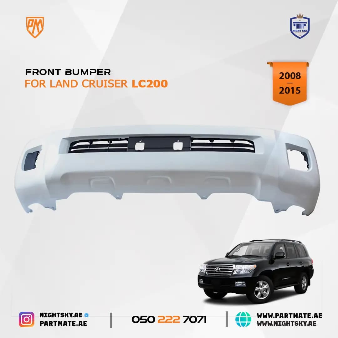 Toyota Land Cruiser LC200 2008-2015 ABS Front Bumper Surround
