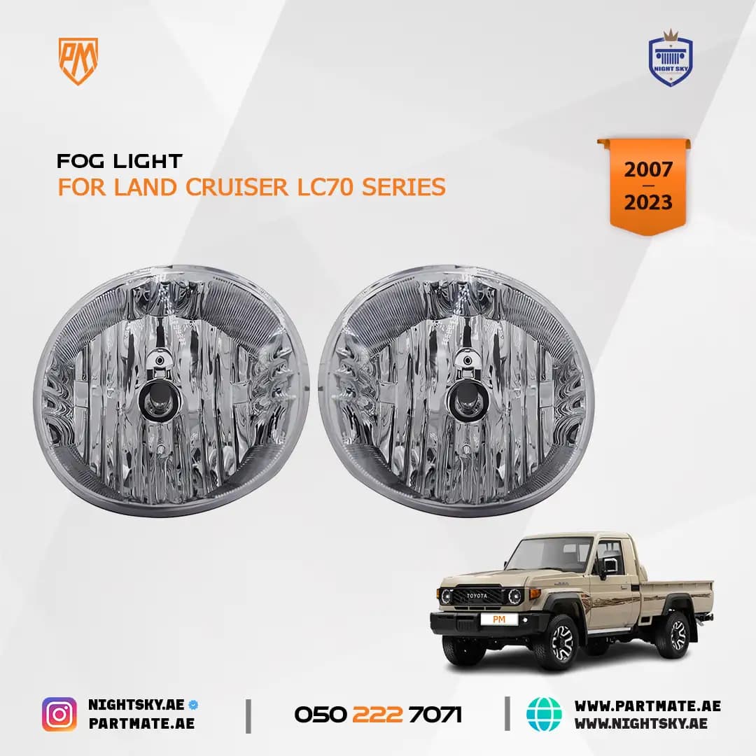 Toyota Land Cruiser Pickup Fog Light Set 2007-2016