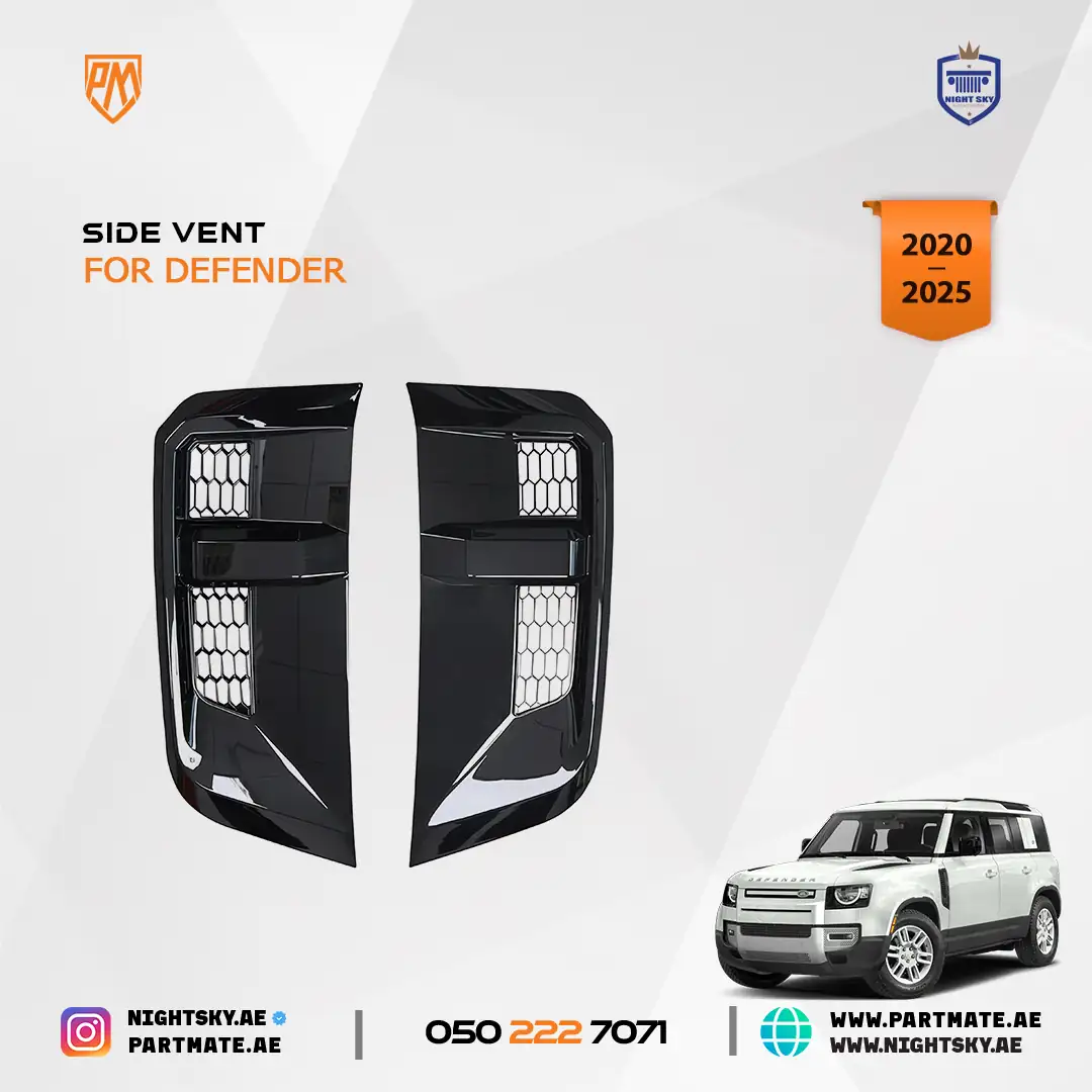 Land Rover Defender Side Vent Cover Trim 2020-Up