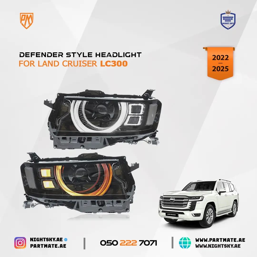 Toyota Land Cruiser LC300 2022-2025 Headlight DRL Upgrade