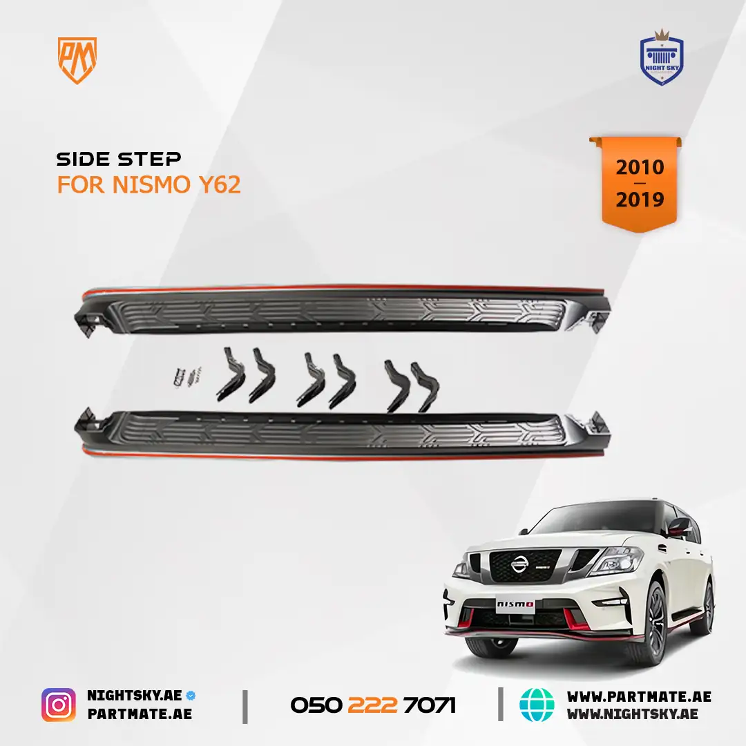 Nissan Patrol Y62 Nismo Style Carbon Fiber Side Step 2014-2021