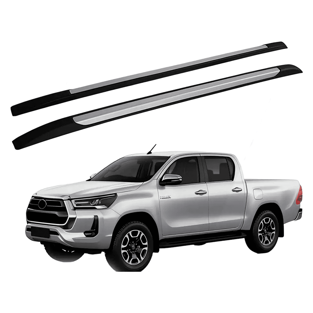 Toyota Hilux Revo Roof Rack Rail Side Bars 2016-2025