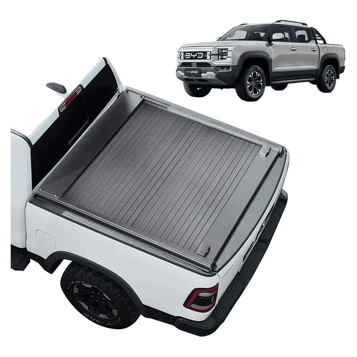 BYD Shark 6 Retractable PM Tonneau Cover 2024-2026