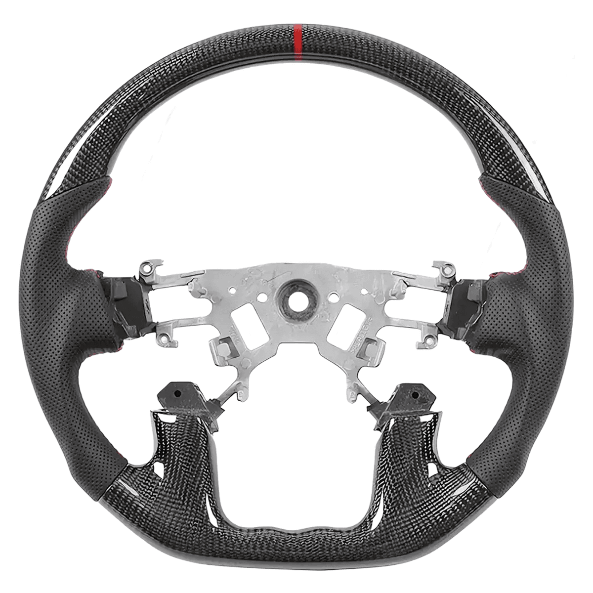 Nissan Patrol Y62 / Armada Real Carbon Fiber Steering Wheel – Premium Carbon Upgrade