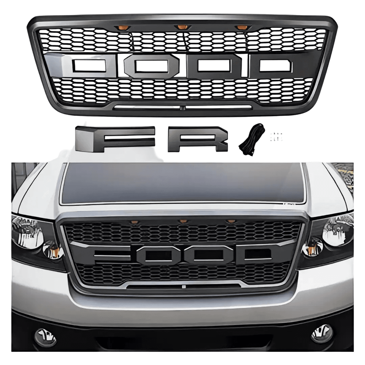 Ford F150 Raptor Style Front Grille  2004-2008