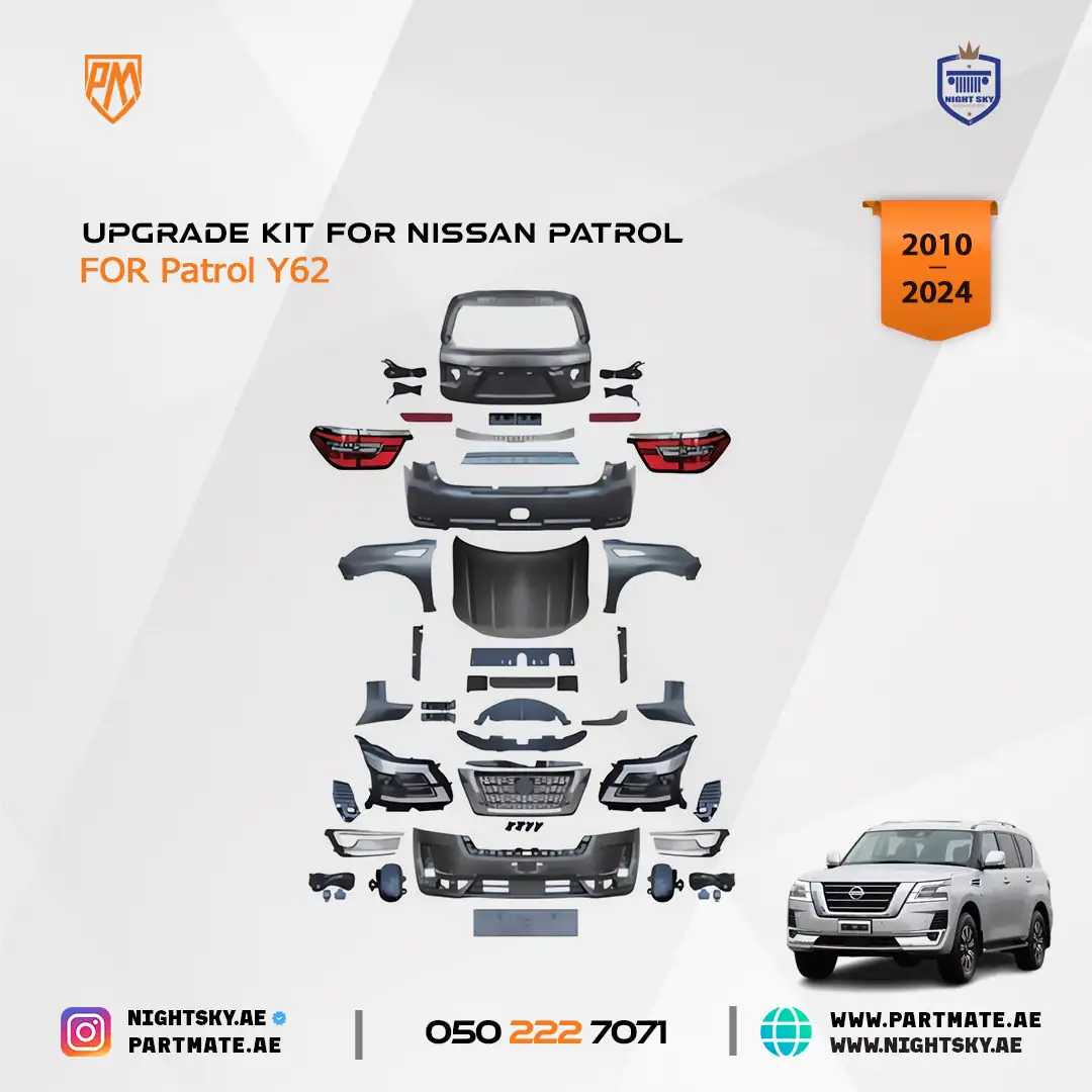 Nissan Patrol Y62 2010-2019 to 2024 Body Kit Upgrade