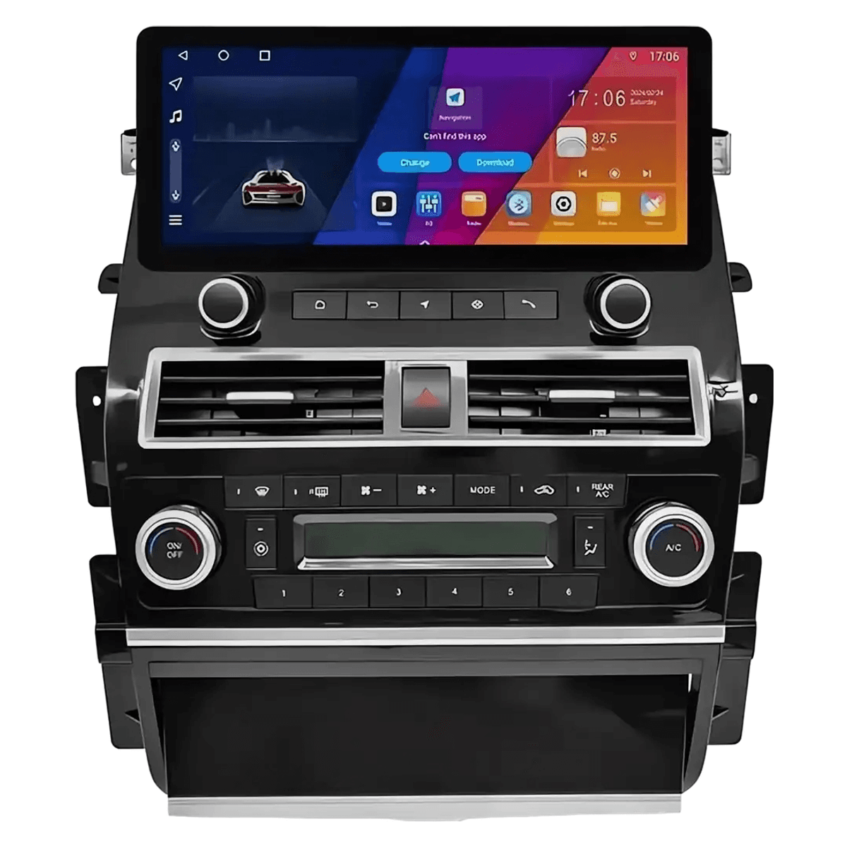 Android Car Stereo for Nissan Patrol Y62 (2010–2022) – 12.3" IPS Touch Screen w/ CarPlay, GPS & AHD Camera