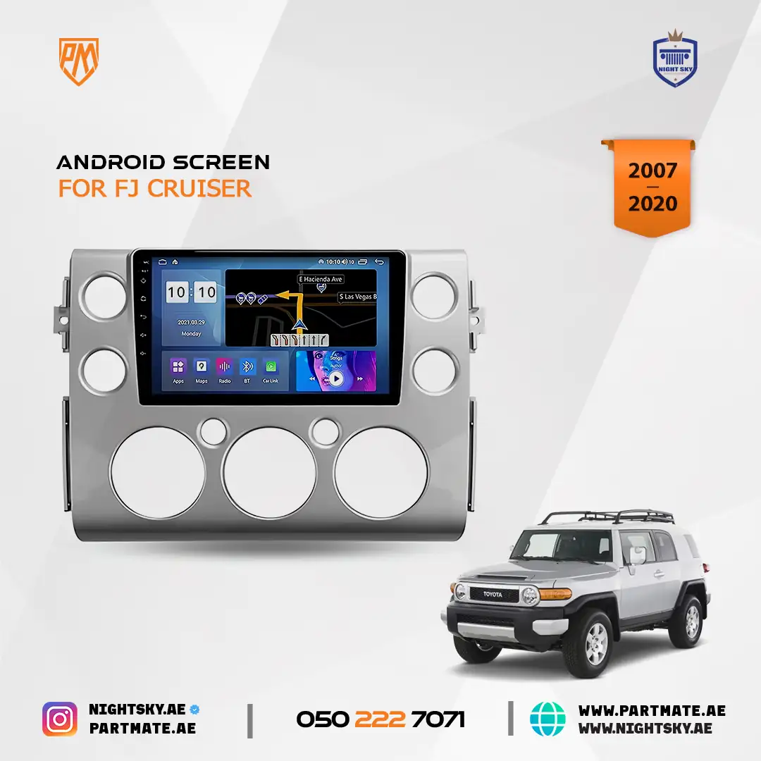 Toyota FJ Cruiser 2006-2020 Android Car Stereo 9 Inch