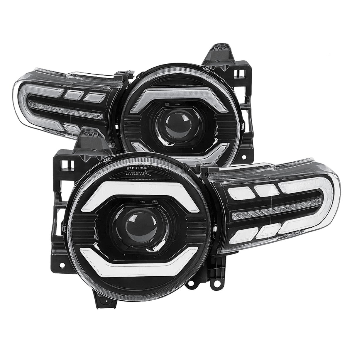 Toyota FJ Cruiser 2007+ Sequential LED Headlights