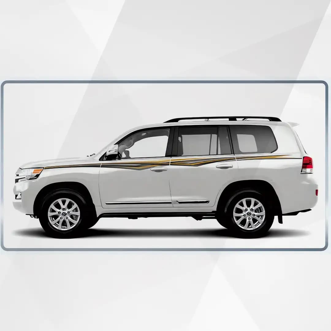 Toyota Land Cruiser LC200 VXR Side Stripes 2016