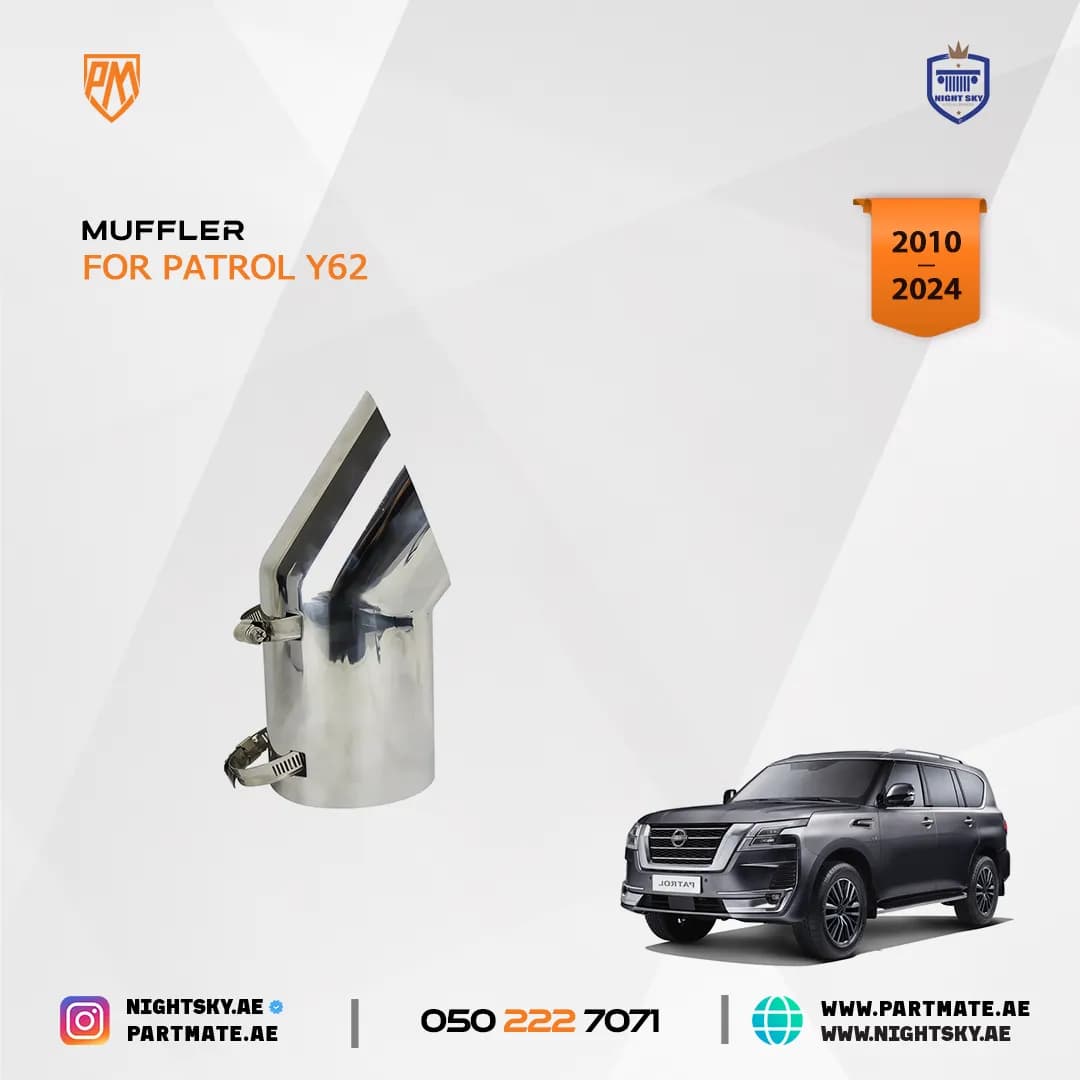 NISSAN PATROL Y62 MUFFLER