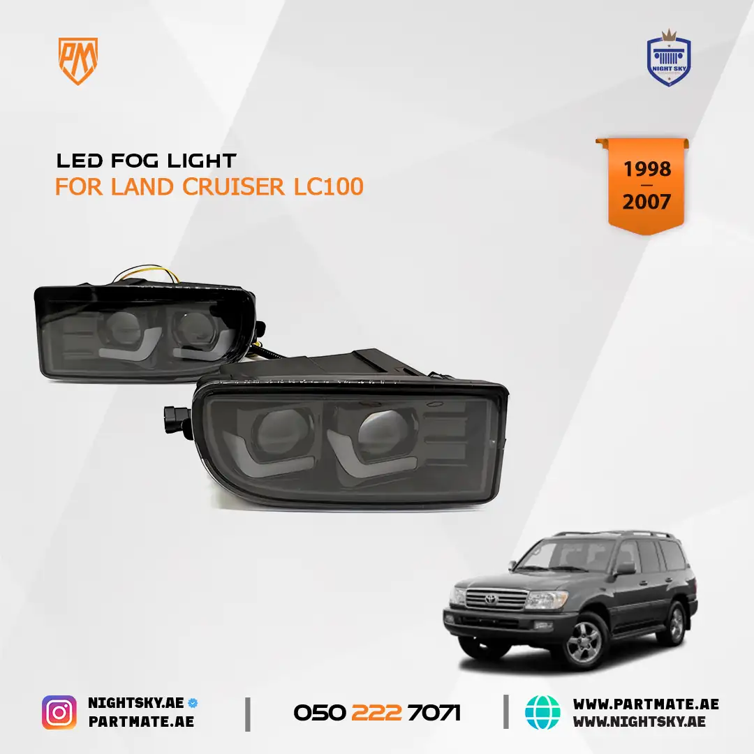 Toyota Land Cruiser LC100 Fog Light Kit 1998-2007
