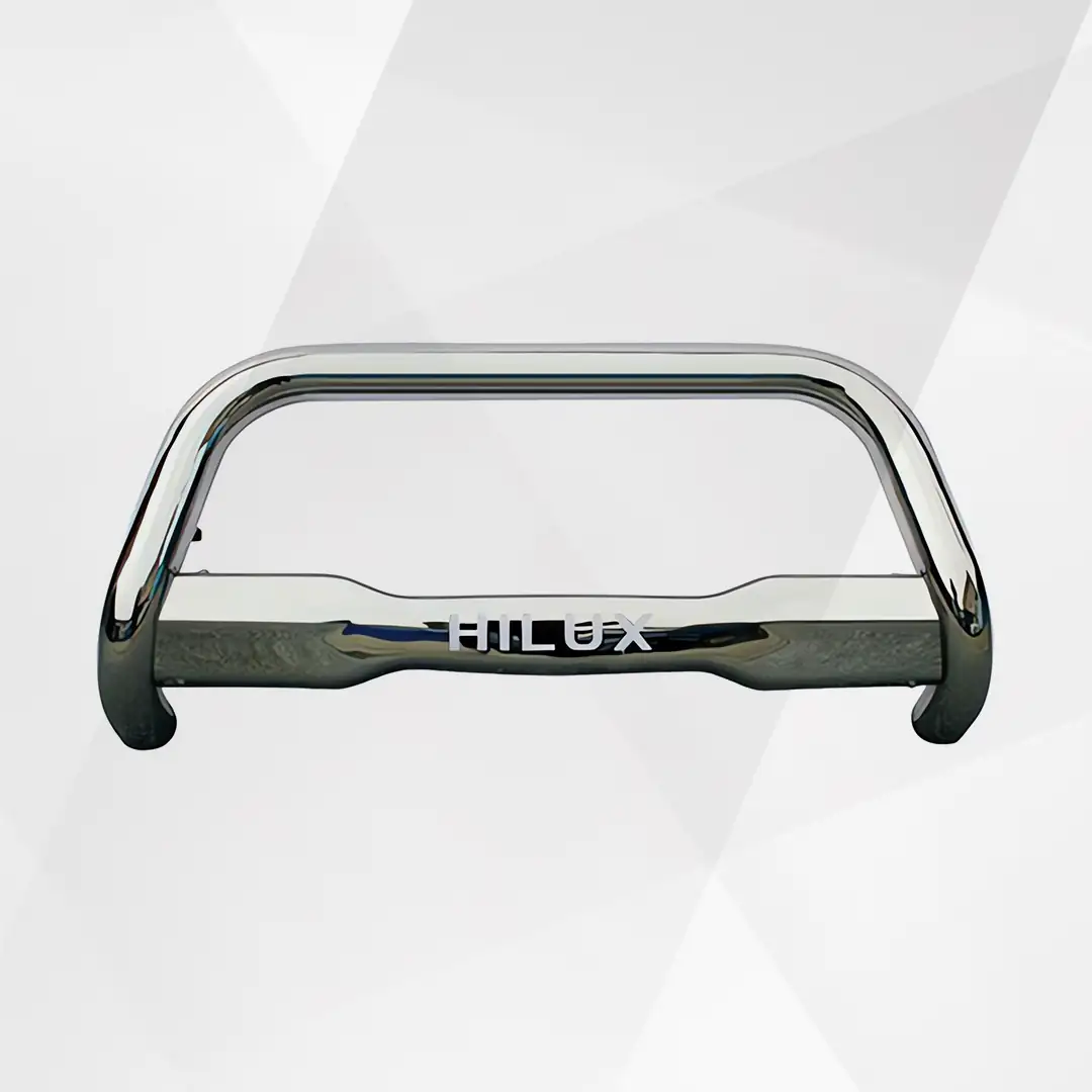 Toyota Hilux Revo Stainless Steel Front Bull Bar Nudge Grille Guard 2016-2021