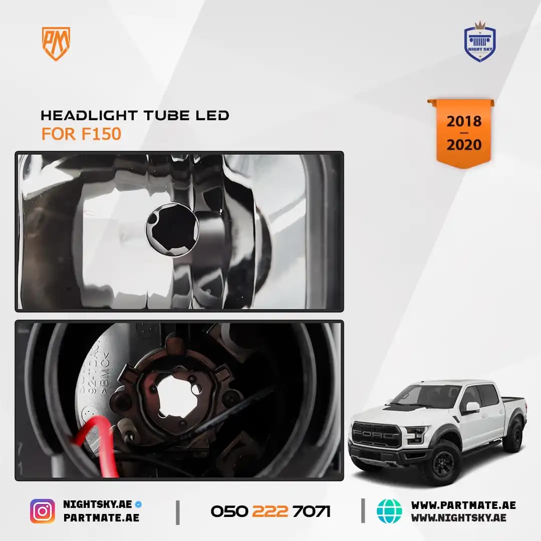 LED Light Bar Headlights for Ford F-150 (2018–2020)