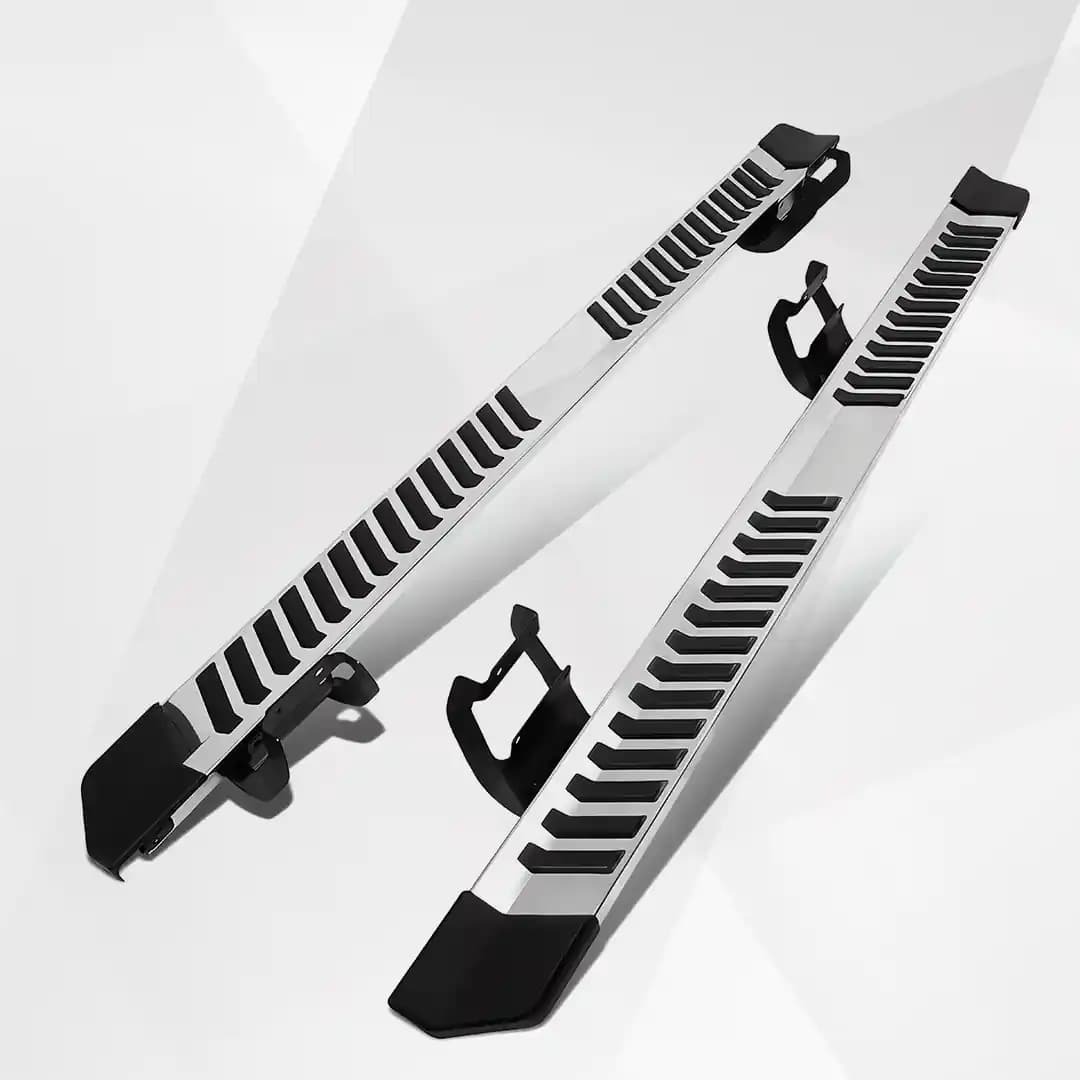 Ford F-150 Super Duty Crew Cab Running Boards (2015–2020) – 6 Stainless Steel Step Bars Pair