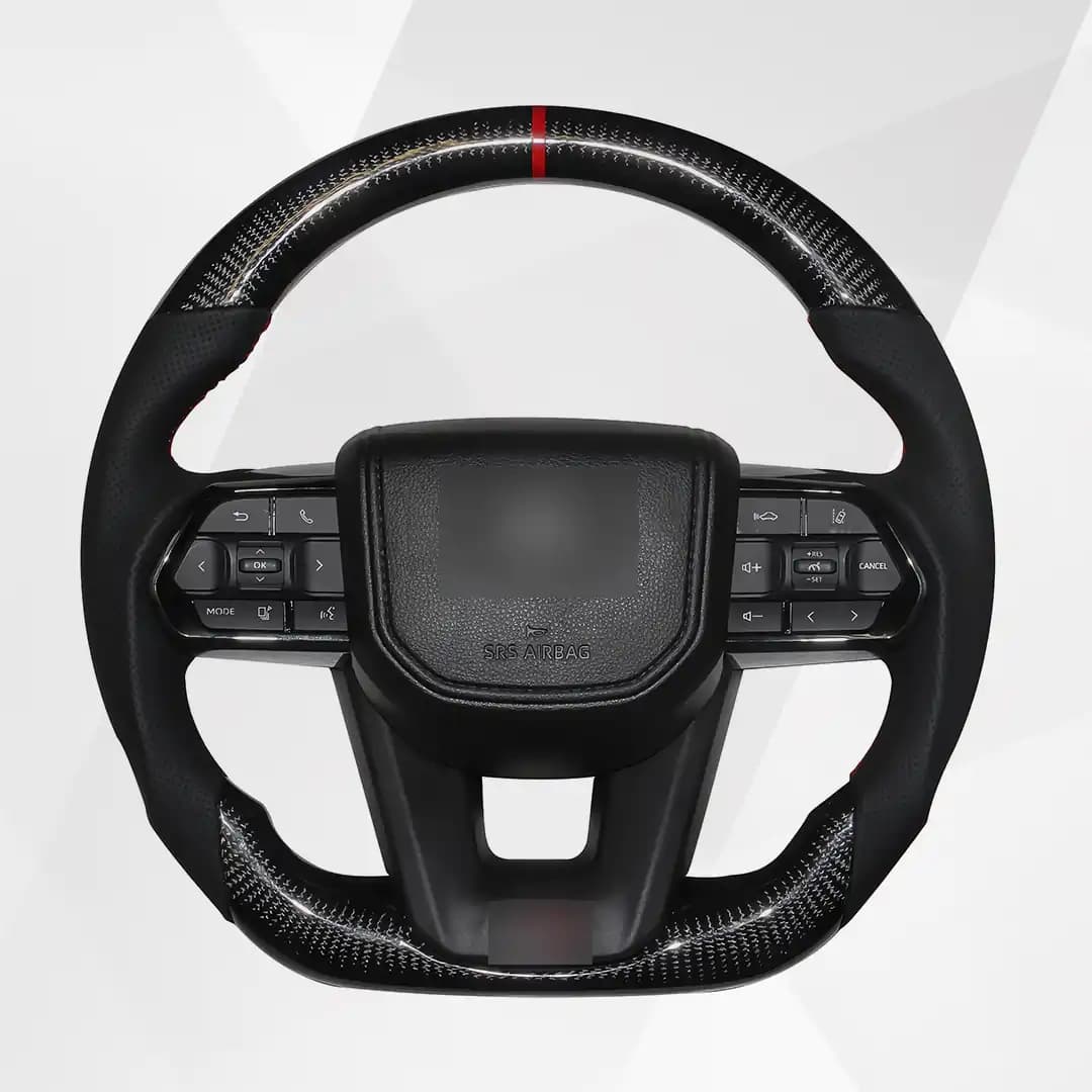 Toyota Land Cruiser LC200/LC300 2008-2021 Carbon Steering Wheel – Premium Upgrade