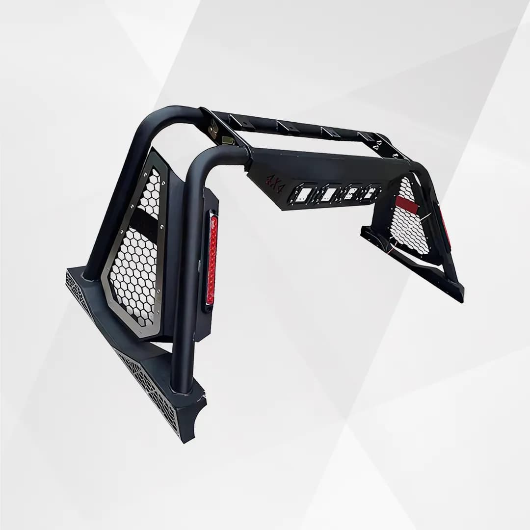 Universal Adjustable Roll Bar Light Mount for Pickup Trucks