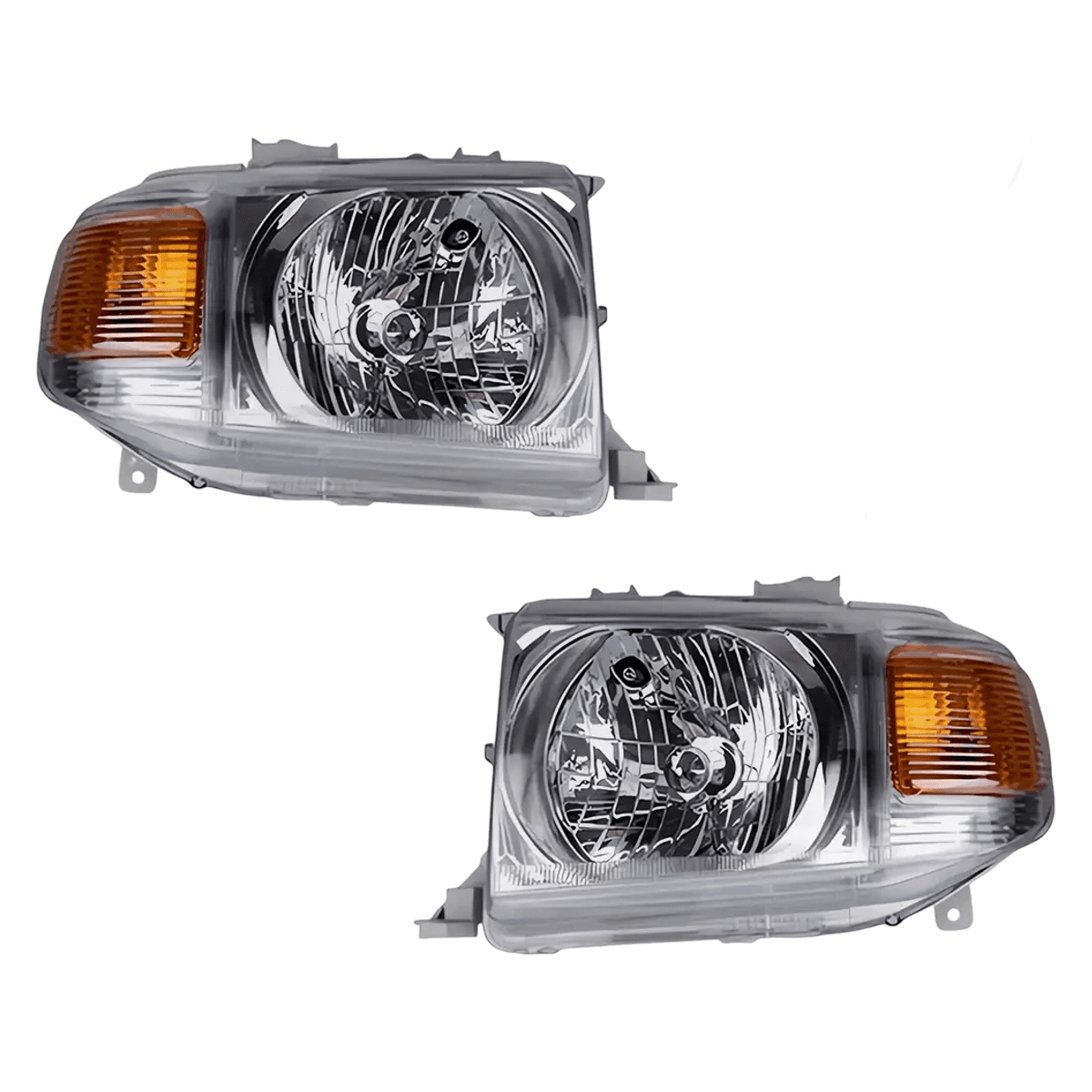 Toyota Land Cruiser Pickup Headlight Chrome OEM Style 2007-2023