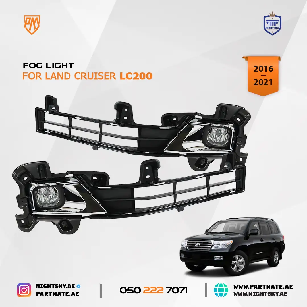 Toyota Land Cruiser LC200 Fog Light Kit 2016