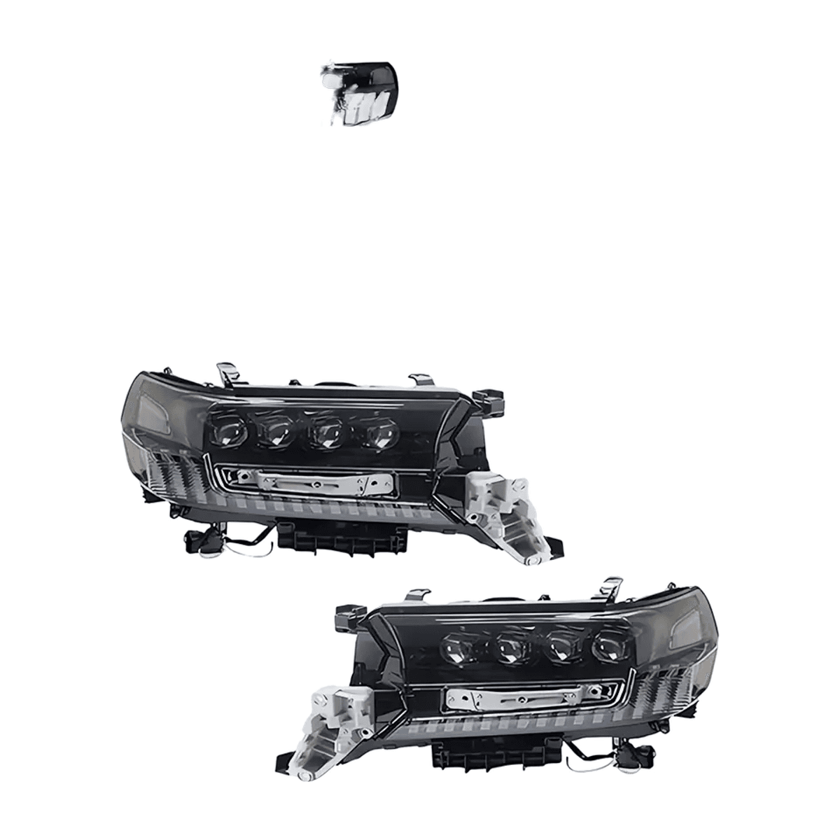 Toyota Land Cruiser LC200 LED Projector Headlights with DRL 2016-2020