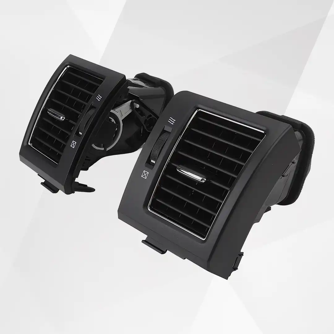 Toyota LC200 2008-2021 Dashboard AC Air Outlet Vent Pair (55650-60141 / 55660-60261) – Black