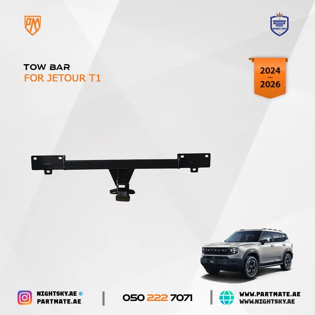 Jetour T1 Heavy Duty Tow Bar Trailer Hitch 2024-2026