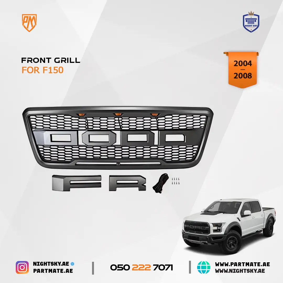 Ford F150 Raptor Style Front Grille  2004-2008