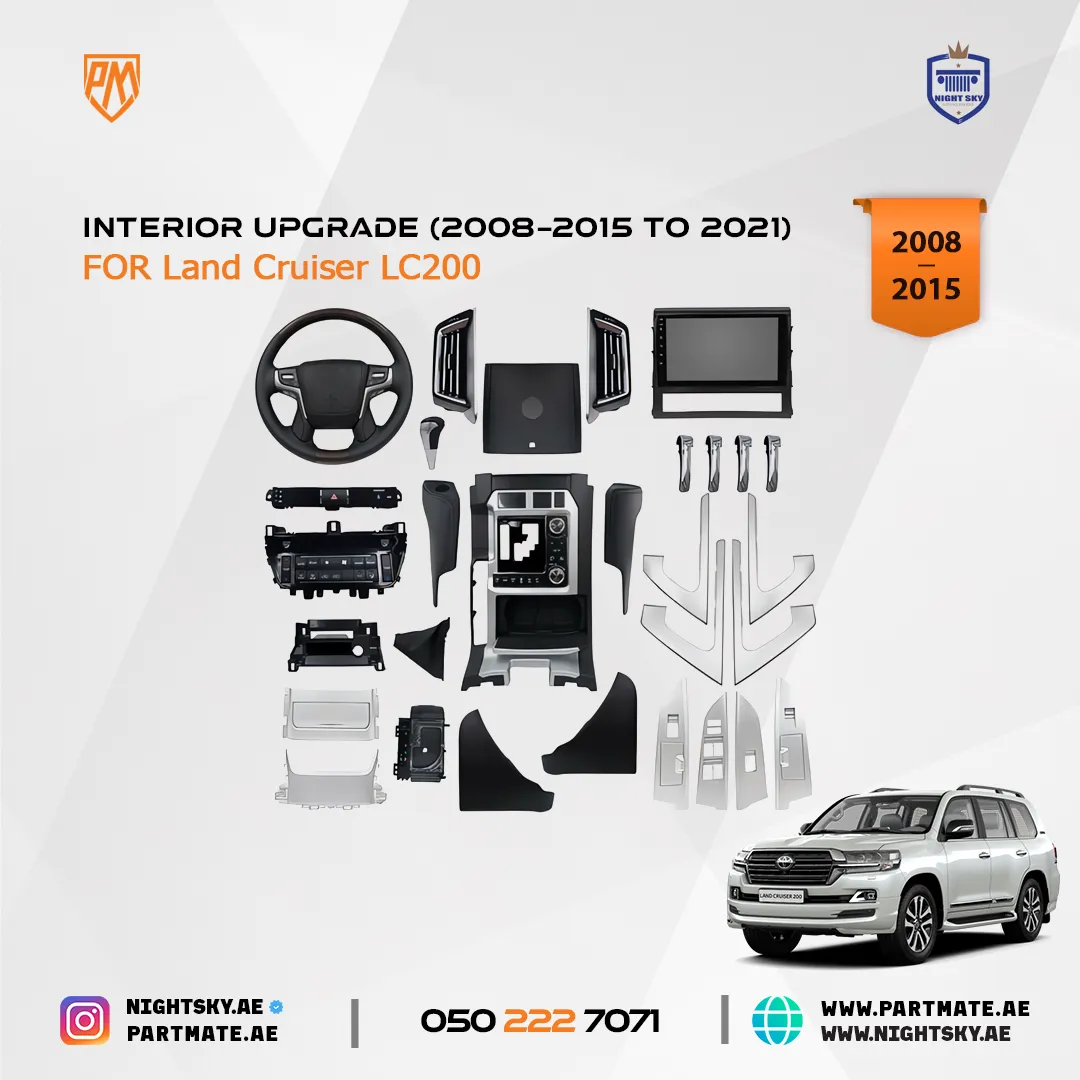 Toyota Land Cruiser Interior Upgrade (2008-2015 to 2016-2021)