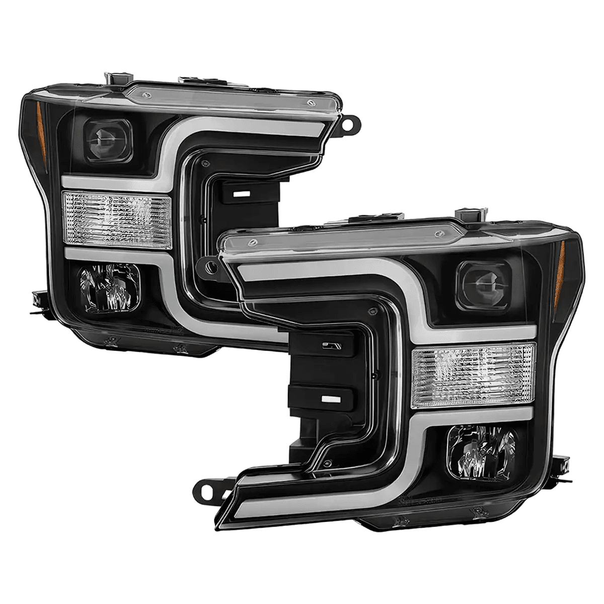 LED Light Bar Headlights for Ford F-150 (2018–2020)