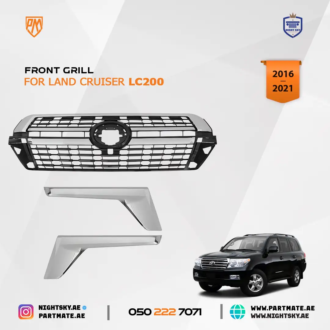 Toyota Land Cruiser FJ200 2021 Front Grille