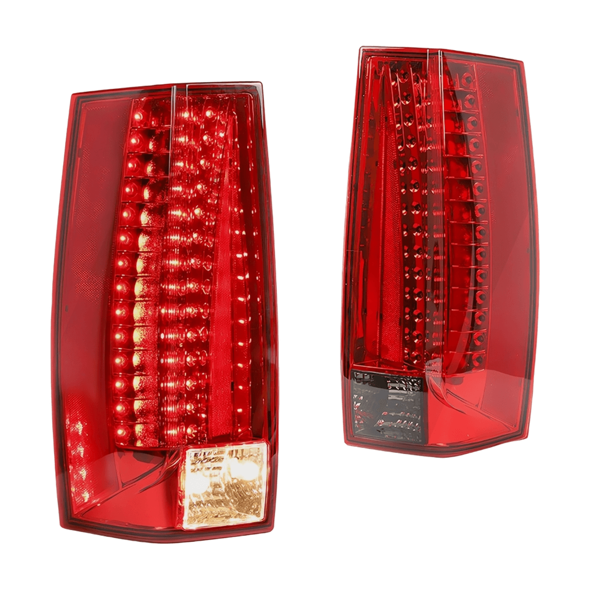 GMC Yukon Tahoe Suburban 2007-2014 Vland LED Tail Lights Red Signal