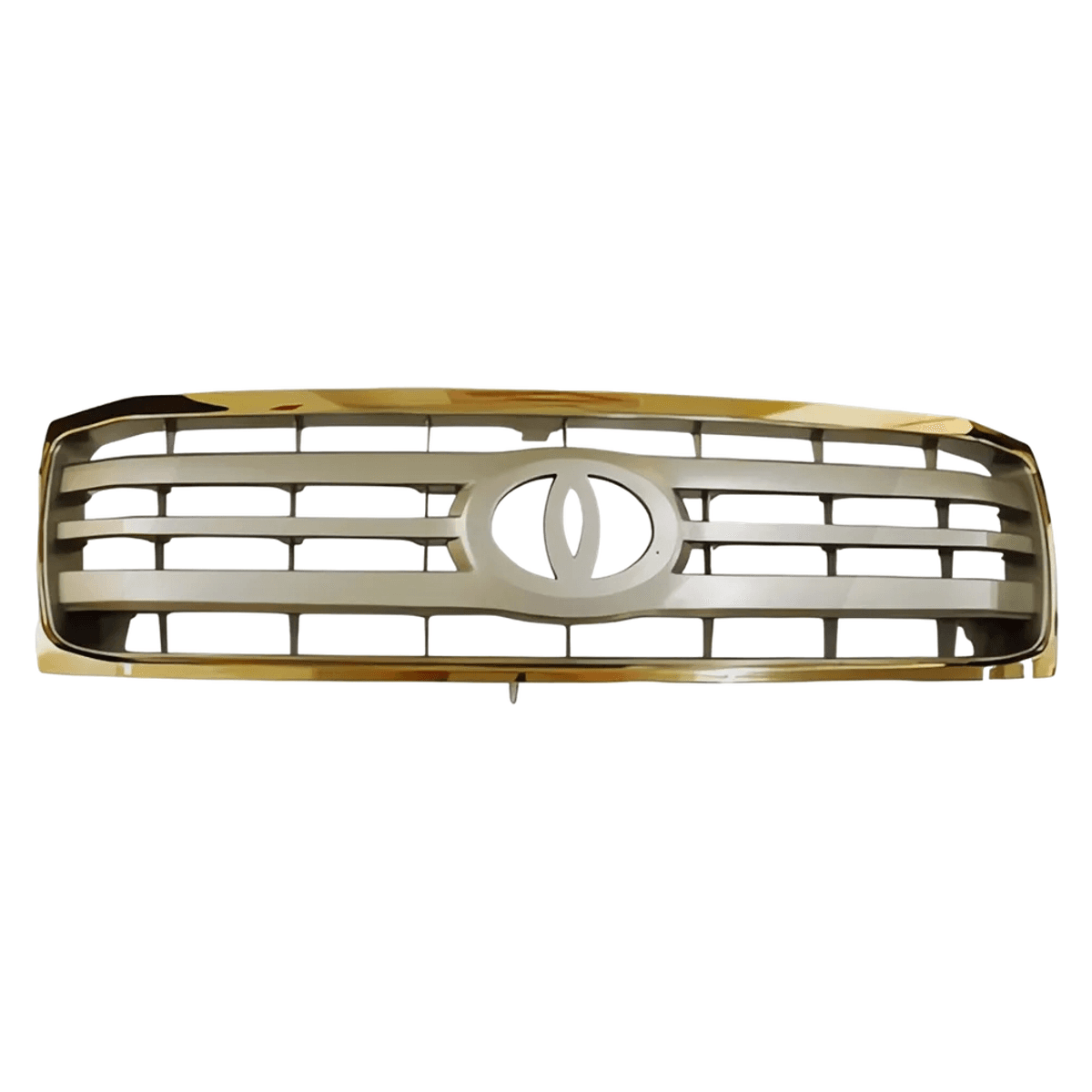 Front Grille Gold for Toyota Land Cruiser LC100 (2006–2007)