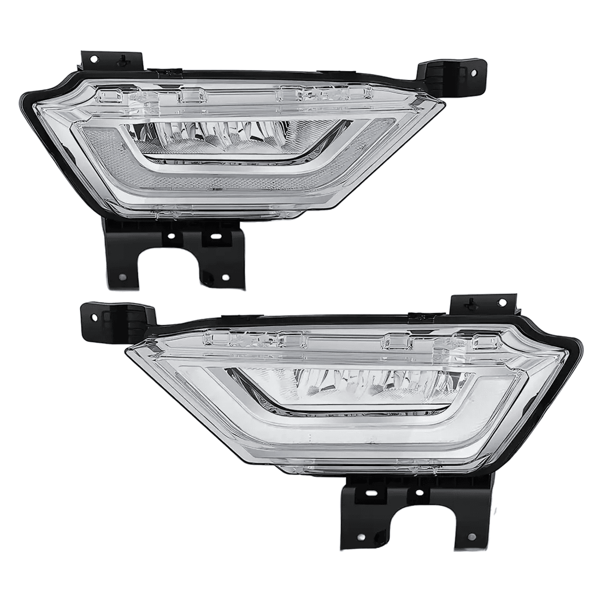 Ford F-150 2021-2023 LED Fog Lights Chrome Housing