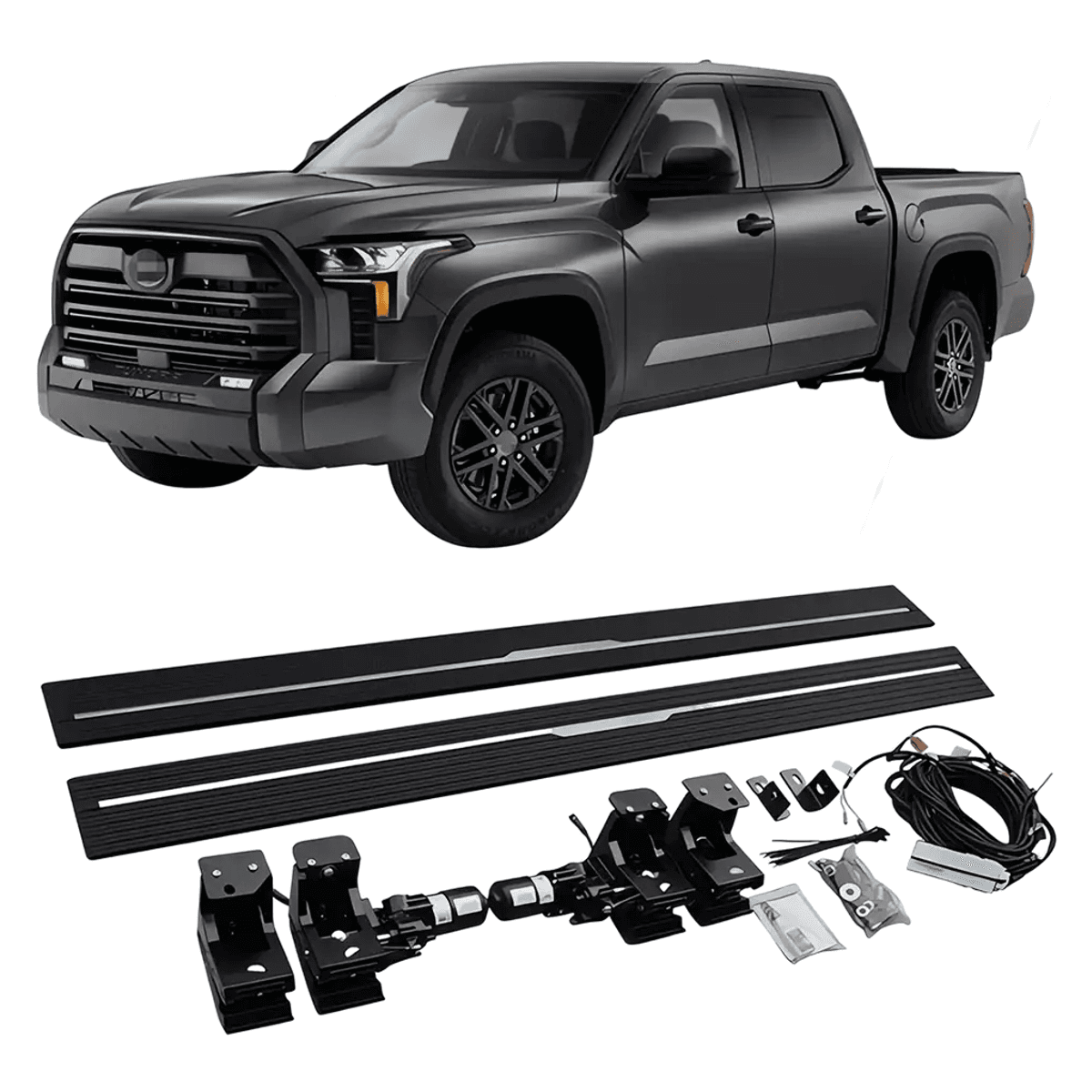 Electric Power Side Step Running Boards for Toyota Tundra